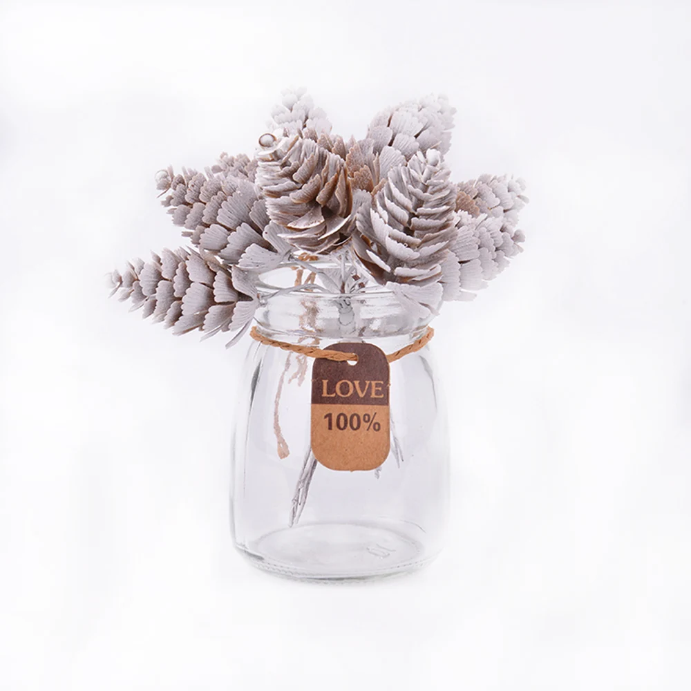 6-10pcs pine cone artificial flower pineapple fake plants bouquet for Christmas wedding home decoration DIY scrapbook craft
6-10pcs pine cone artificial flower pineapple fake plants bouquet for Christmas wedding home decoration DIY scrapbook craft