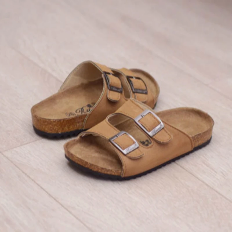 Kids Sandals for Baby Girls Leisure Beach Sandals Kids Cork Shoes Non-slip Rubber Sole Breathable Leather Slides for Children
Kids Sandals for Baby Girls Leisure Beach Sandals Kids Cork Shoes Non-slip Rubber Sole Breathable Leather Slides for Children