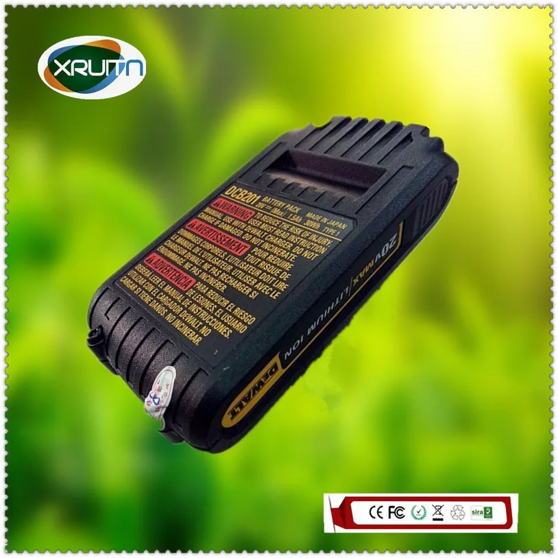Used 20V 1.5Ah Li-ion Replacement Power Tool Battery DCB201 For 20 Volt Drills DCD785L2 DCF883B DCF883L2 DCF885 DCF885B
Used 20V 1.5Ah Li-ion Replacement Power Tool Battery DCB201 For 20 Volt Drills DCD785L2 DCF883B DCF883L2 DCF885 DCF885B