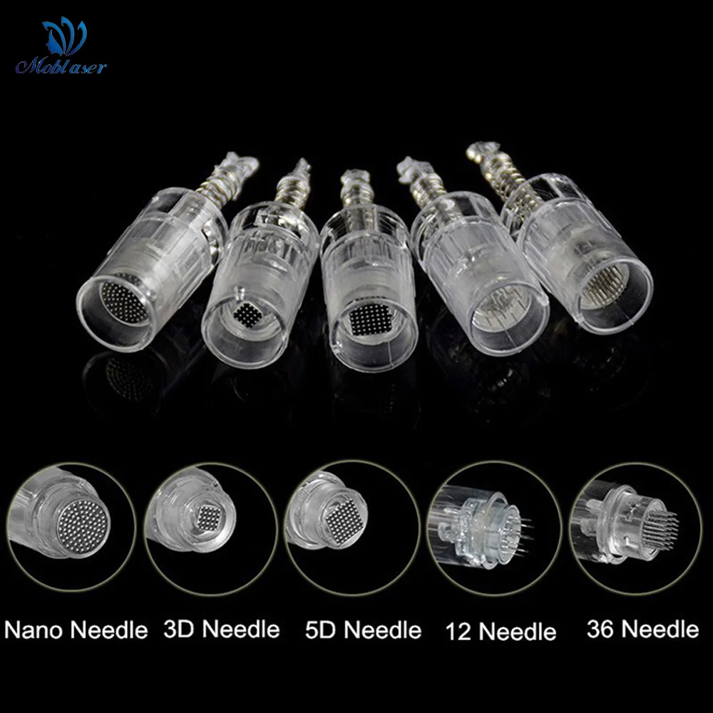 10 pcs Dr.pen Needles Cartridge 9 12 36 42 Pin Nano Screw Needle Tip for Electric Rotary Derma Pen Machine A1 A6 A7 Microneedle
10 pcs Dr.pen Needles Cartridge 9 12 36 42 Pin Nano Screw Needle Tip for Electric Rotary Derma Pen Machine A1 A6 A7 Microneedle