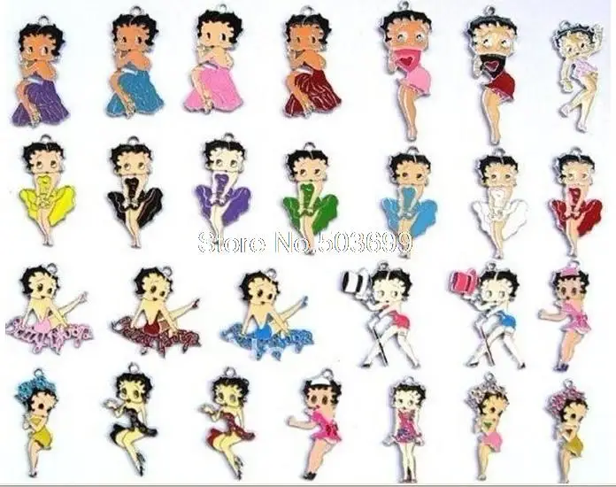 FYHHJ!! Free Shipping 20Pcs/Lots Enamel MIXED BETTY charms pendants for key charm
FYHHJ!! Free Shipping 20Pcs/Lots Enamel MIXED BETTY charms pendants for key charm
