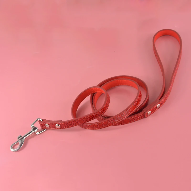 (10 Pieces/Lot)Wholesale 120 cm Length PU Leather Dog Leash Crocodle Pattern Pet Dog Leash Lead for Daily Walking
(10 Pieces/Lot)Wholesale 120 cm Length PU Leather Dog Leash Crocodle Pattern Pet Dog Leash Lead for Daily Walking
