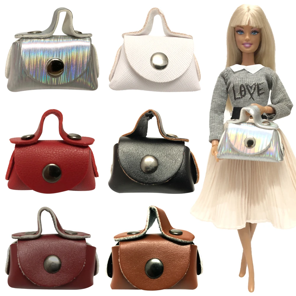 NK 1 Pcs Doll Leather Bag Fashion Shoulder Shopping Handbag For Barbie Doll Accessories Baby Toys 1/6 Doll Gift Mix Style JJ 6X
NK 1 Pcs Doll Leather Bag Fashion Shoulder Shopping Handbag For Barbie Doll Accessories Baby Toys 1/6 Doll Gift Mix Style JJ 6X