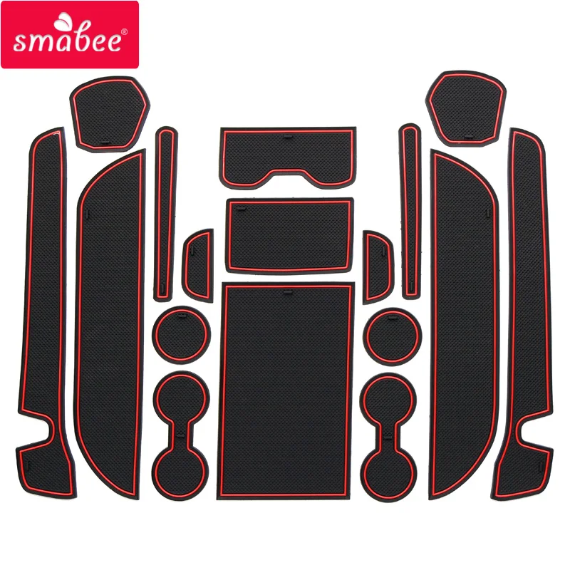 smabee Gate slot mats For NISSAN 2011-2016 ELGRAND E52 Non-slip RED/WHITE/BLACK 17pcs Pad/Cup Dust mats Water Coaster Non-slip
smabee Gate slot mats For NISSAN 2011-2016 ELGRAND E52 Non-slip RED/WHITE/BLACK 17pcs Pad/Cup Dust mats Water Coaster Non-slip