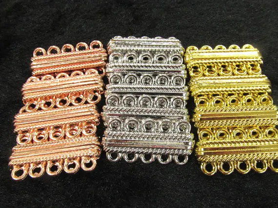 high quality 50pcs 2-7 row Connectors brass Clasp,Bar Tube rectangle Oxidized silver,gold,rose gold black,gunemtal mixed clasps
high quality 50pcs 2-7 row Connectors brass Clasp,Bar Tube rectangle Oxidized silver,gold,rose gold black,gunemtal mixed clasps