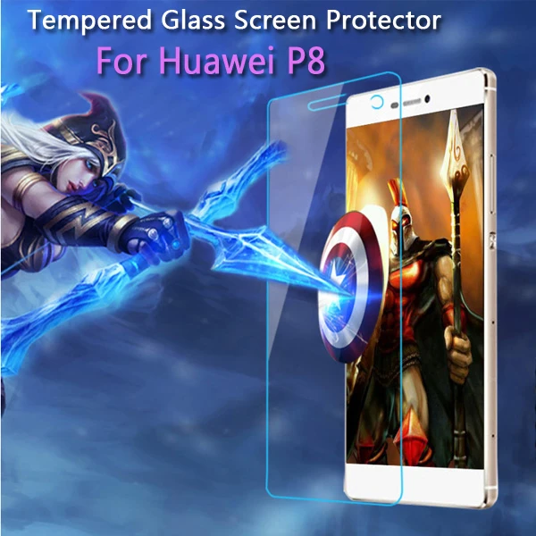 2.5D Закаленное стекло для Huawei Ascend P8 Высококачественная защитная пленка