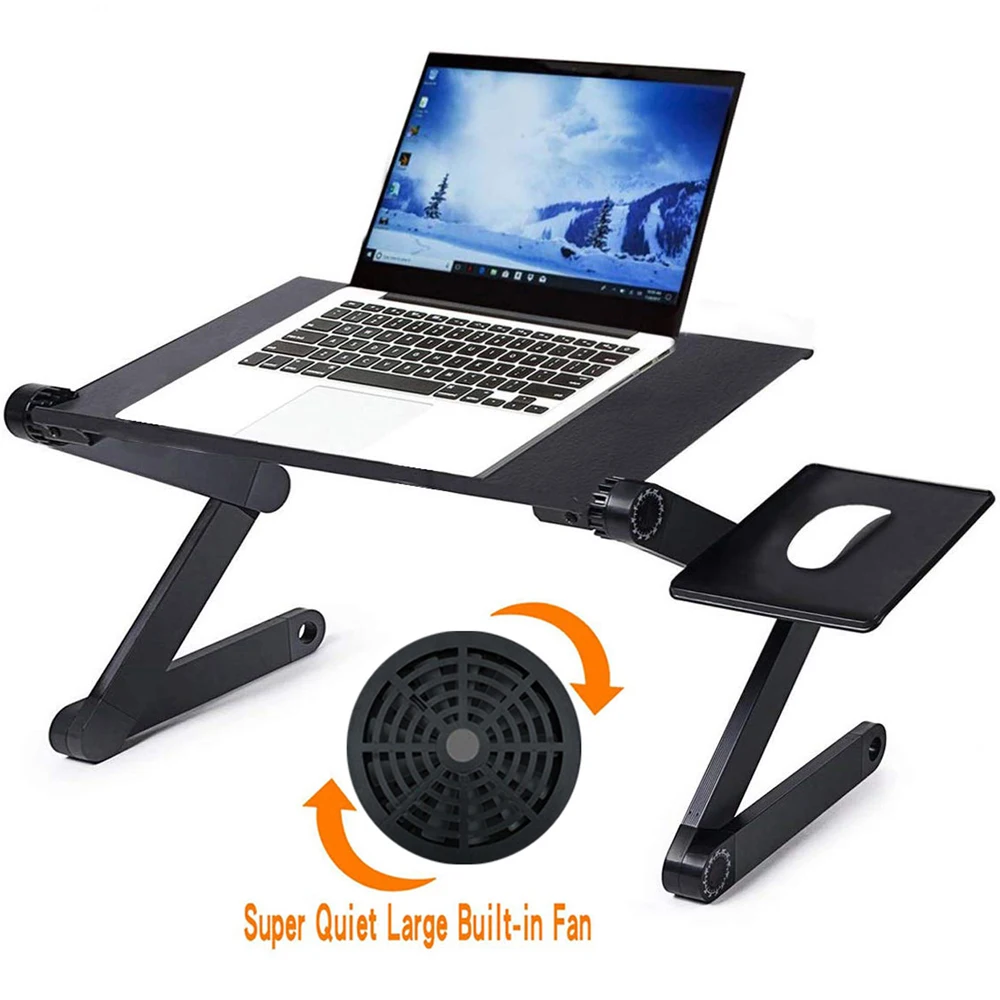 New Portable Foldable Adjustable Folding Table for Laptop Desk Computer Mesa Notebook Stand Tray For Sofa Bed With Fan Mouse Pad
New Portable Foldable Adjustable Folding Table for Laptop Desk Computer Mesa Notebook Stand Tray For Sofa Bed With Fan Mouse Pad