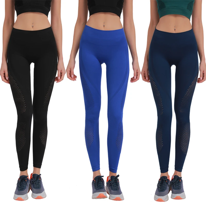 Women Yoga Leggings Seamless High Waist Tight Pants Workout Mesh Breathable Fitness Sport Pants Gym Running Leggings Ladies
Women Yoga Leggings Seamless High Waist Tight Pants Workout Mesh Breathable Fitness Sport Pants Gym Running Leggings Ladies