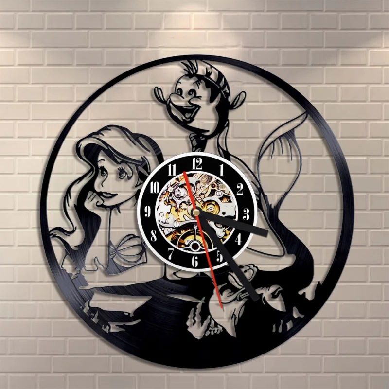 3D Mermaid Retro Vinyl Record Wall Clock Decorate Your Home With Modern Art Gifts for kids Girls And Boys Saat
3D Mermaid Retro Vinyl Record Wall Clock Decorate Your Home With Modern Art Gifts for kids Girls And Boys Saat