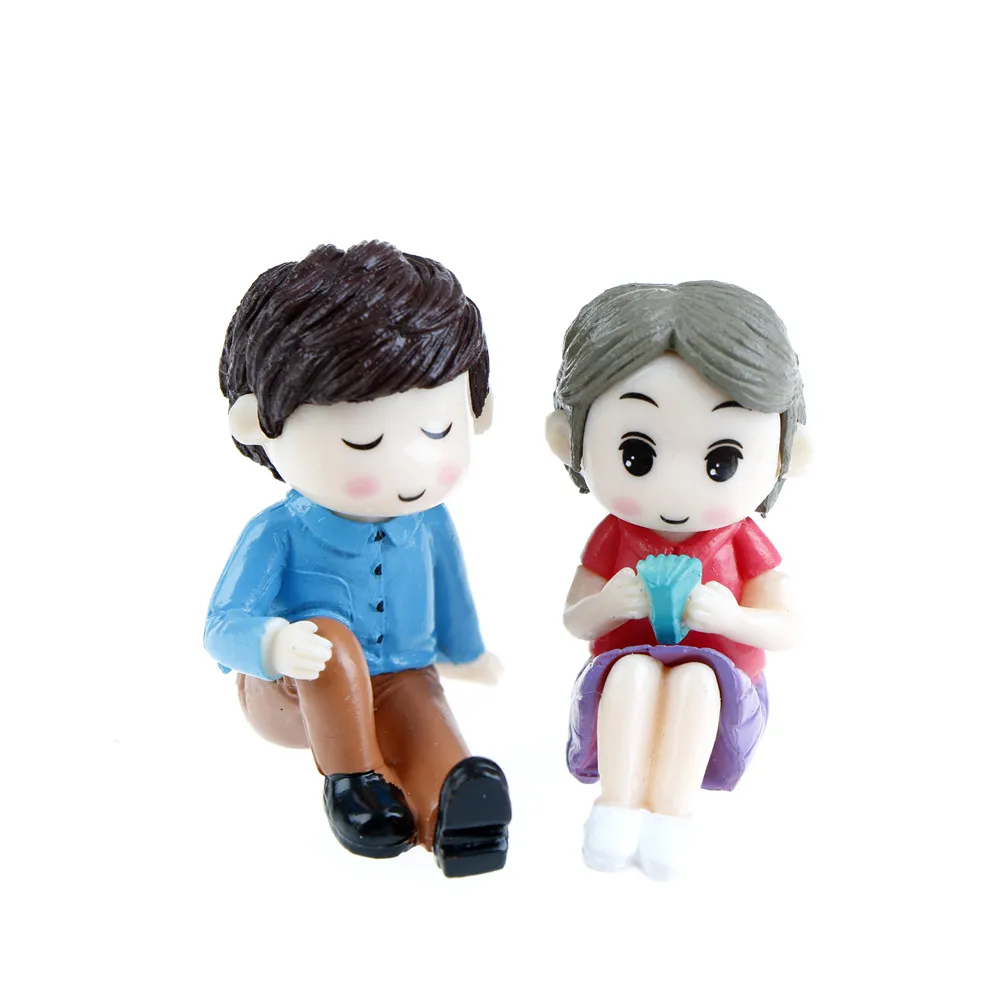 2pcs/set Cute Gifts Romantic Lovers Micro Landscape Ornaments Resin DIY Assembly Cute Couples Garden Decoration Toys
2pcs/set Cute Gifts Romantic Lovers Micro Landscape Ornaments Resin DIY Assembly Cute Couples Garden Decoration Toys