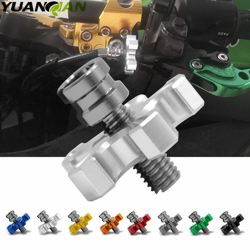 for yamaha YZF R125 R15 R25 r 125 15 25 mt-07 mt-09 mt 07 09 MT-09 FZ07 FZ09 Motorcycle CNC Clutch Cable Wire Adjuster Screw
for yamaha YZF R125 R15 R25 r 125 15 25 mt-07 mt-09 mt 07 09 MT-09 FZ07 FZ09 Motorcycle CNC Clutch Cable Wire Adjuster Screw