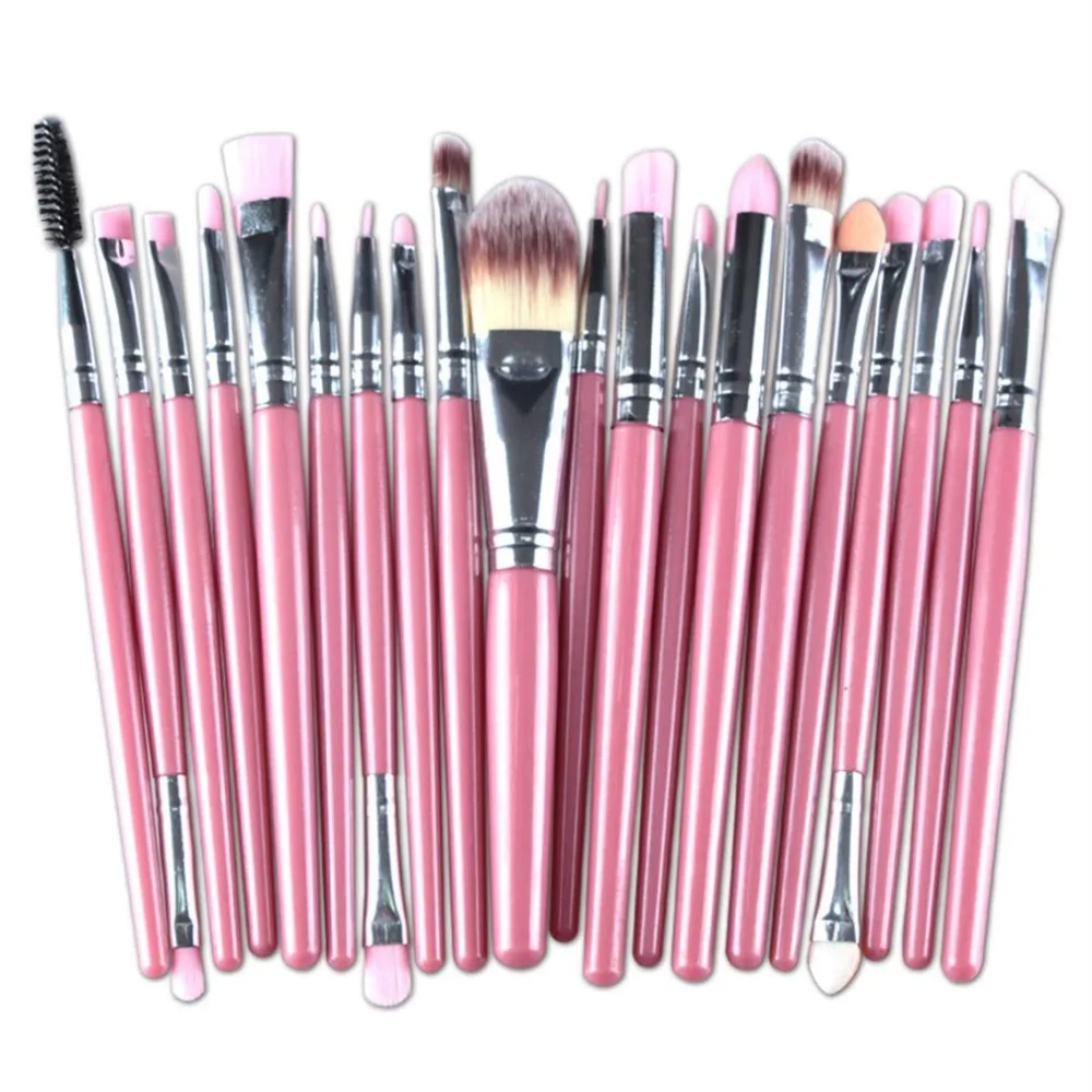 20pcs Makeup Brushes Graduated Color Diamond Handle Soft Bristle Foundation Powder Brush For Women Makeup
20pcs Makeup Brushes Graduated Color Diamond Handle Soft Bristle Foundation Powder Brush For Women Makeup