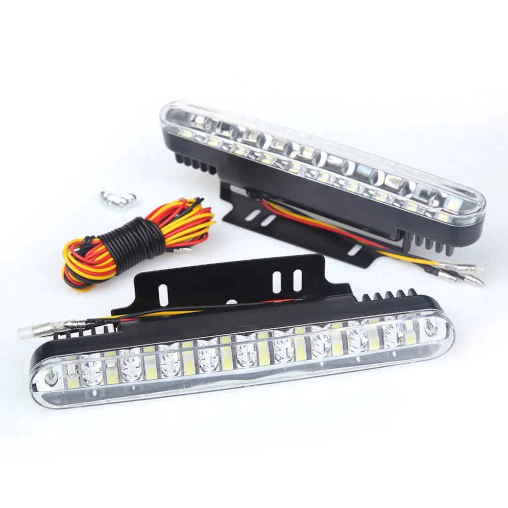 2шт 30 SMD светодиодный автомобильный Автомобильный дневные ходовые огни Белый DRL и