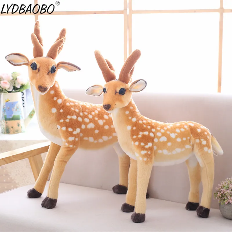 LYDBAOBO 1 шт. 50/60 см имитация Sika плюшевая игрушка олень милый жираф чучела кукла животное ребенок подарок на день рождения украшение дома
LYDBAOBO 1 шт. 50/60 см имитация Sika плюшевая игрушка олень милый жираф чучела кукла животное ребенок подарок на день рождения украшение дома