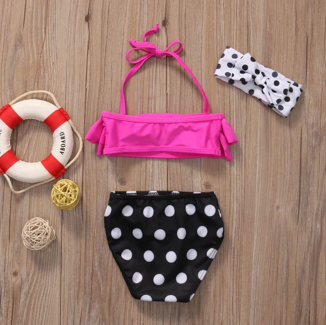 Little Girls Two-piece Polka Dots Swimsuit Kids Baby Girl Bikini Suit Swimwear Bathing Swimming Swimmer Costume Clothes
Little Girls Two-piece Polka Dots Swimsuit Kids Baby Girl Bikini Suit Swimwear Bathing Swimming Swimmer Costume Clothes