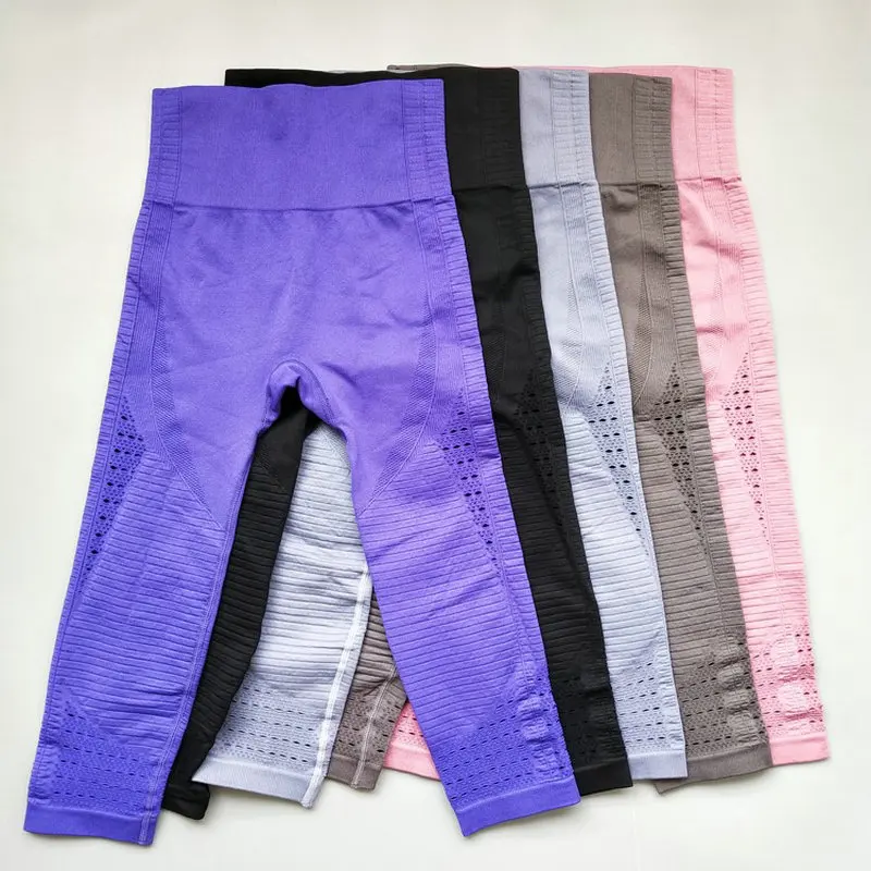 3rd Generation High Waist Energy Seamless Cropped Leggings Fitness Clothing Gym Capri Pants Women Solid Workout Athletic Trouser
3rd Generation High Waist Energy Seamless Cropped Leggings Fitness Clothing Gym Capri Pants Women Solid Workout Athletic Trouser