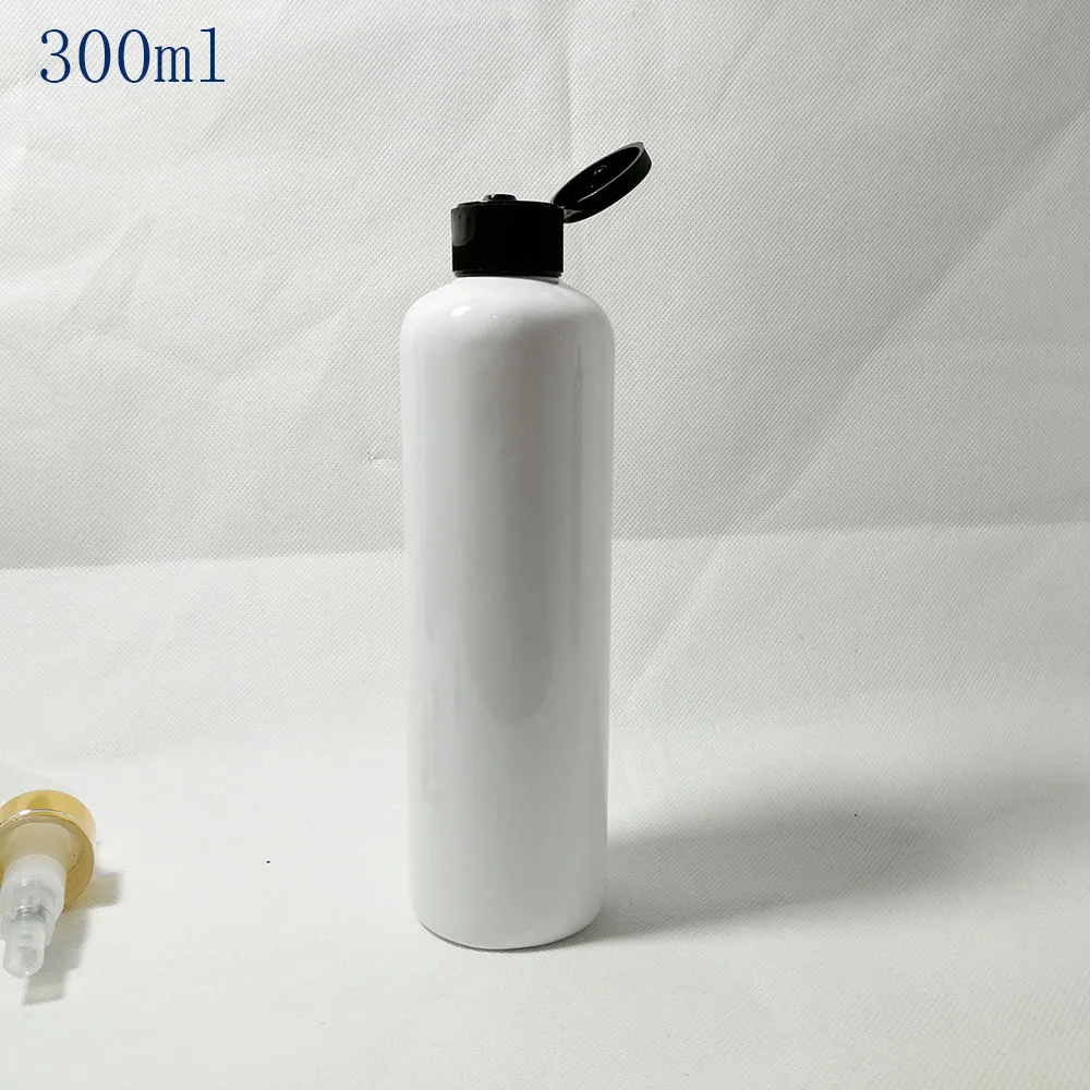 20pcs 300ml White Flip top cap cosmetic PET bottles,shampoo plastic bottle with disc cap pointed cap Container for cosmetics
20pcs 300ml White Flip top cap cosmetic PET bottles,shampoo plastic bottle with disc cap pointed cap Container for cosmetics