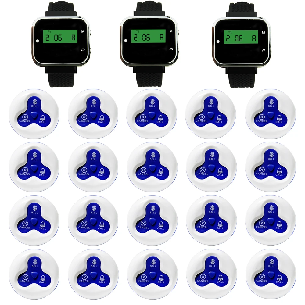 JINGLE BELLS wireless calling systems 20 call buttons+3 watch pager receiver for restaurant calling numbers waiter guest pager
JINGLE BELLS wireless calling systems 20 call buttons+3 watch pager receiver for restaurant calling numbers waiter guest pager