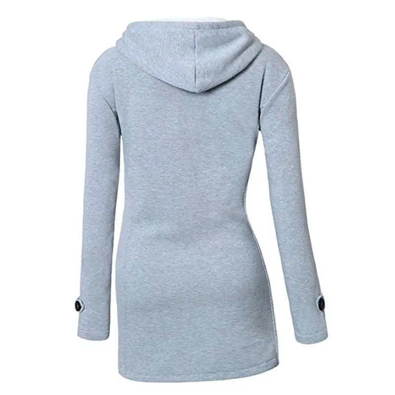 Casual Plus Size Winter Warm Black Gothic Women Jackets Slim Overcoats Hooded Office Ladies Zipper Pocket Female Outwears 2019
Casual Plus Size Winter Warm Black Gothic Women Jackets Slim Overcoats Hooded Office Ladies Zipper Pocket Female Outwears 2019