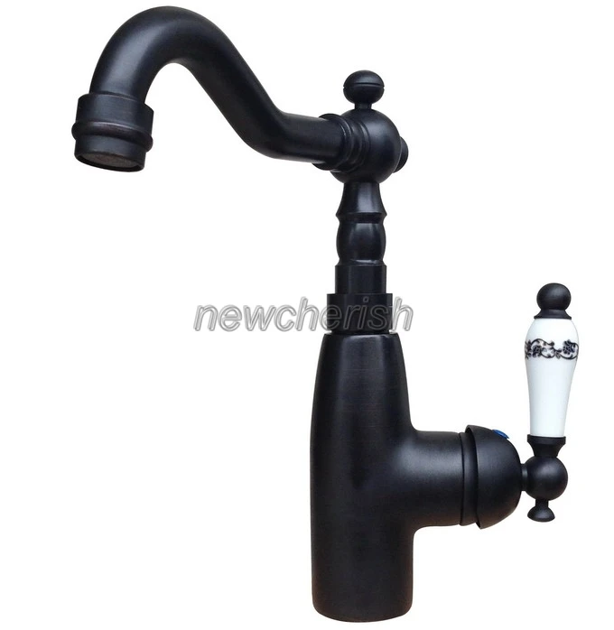 Black Oil Rubbed Brass Kitchen Faucet Bathroom Sink Faucet 360 Swivel Hot Cold Basin Mixer Tap Faucet Lsf108
Black Oil Rubbed Brass Kitchen Faucet Bathroom Sink Faucet 360 Swivel Hot Cold Basin Mixer Tap Faucet Lsf108