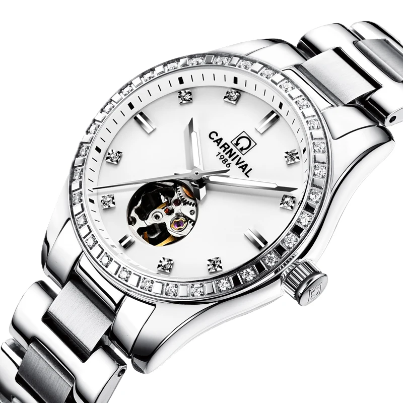 Switzerland Carnival Women Watches Luxury Brand ladies Automatic Mechanical Watch Women Waterproof relogio feminino 8685L-16
Switzerland Carnival Women Watches Luxury Brand ladies Automatic Mechanical Watch Women Waterproof relogio feminino 8685L-16