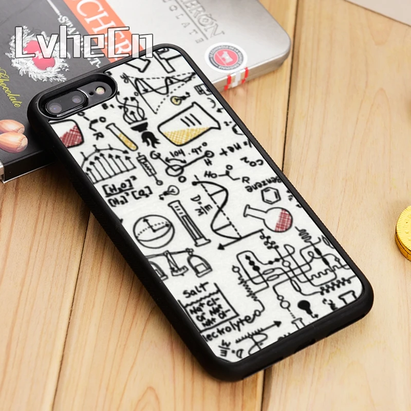 Чехол LvheCn для телефона с изображением науки химии iPhone 5 6 s 7 8 plus 11 12 Pro X XR XS Max Samsung