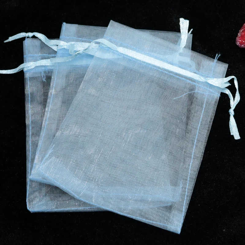 Wholesale 100pcs Light Blue Organza Bags 30x40cm Large Jewelry Gifts Cosmetic Packaging Bag Wedding Favors Organza Gift Bags 
Wholesale 100pcs Light Blue Organza Bags 30x40cm Large Jewelry Gifts Cosmetic Packaging Bag Wedding Favors Organza Gift Bags