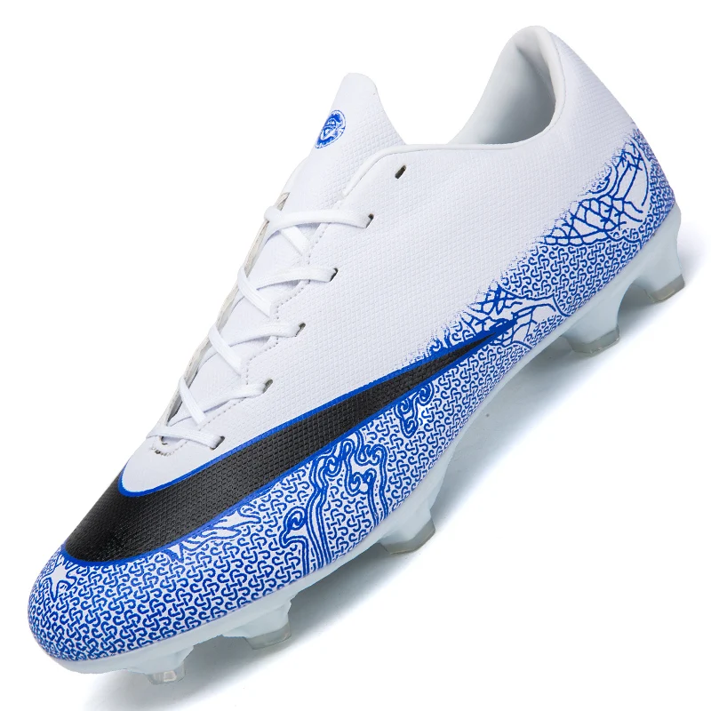 Мужская футбольная обувь для игры вне помещений длинные шипы FG футбольные бутсы