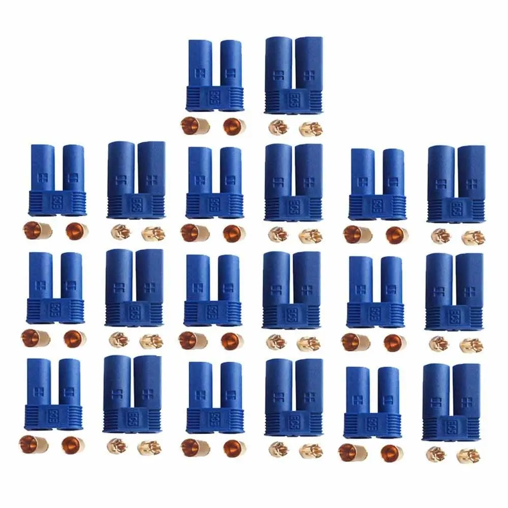 10Pair Male Female RC EC5 Banana Lipo Battery Connector 5.0mm Gold Bullet Plug | Игрушки и хобби