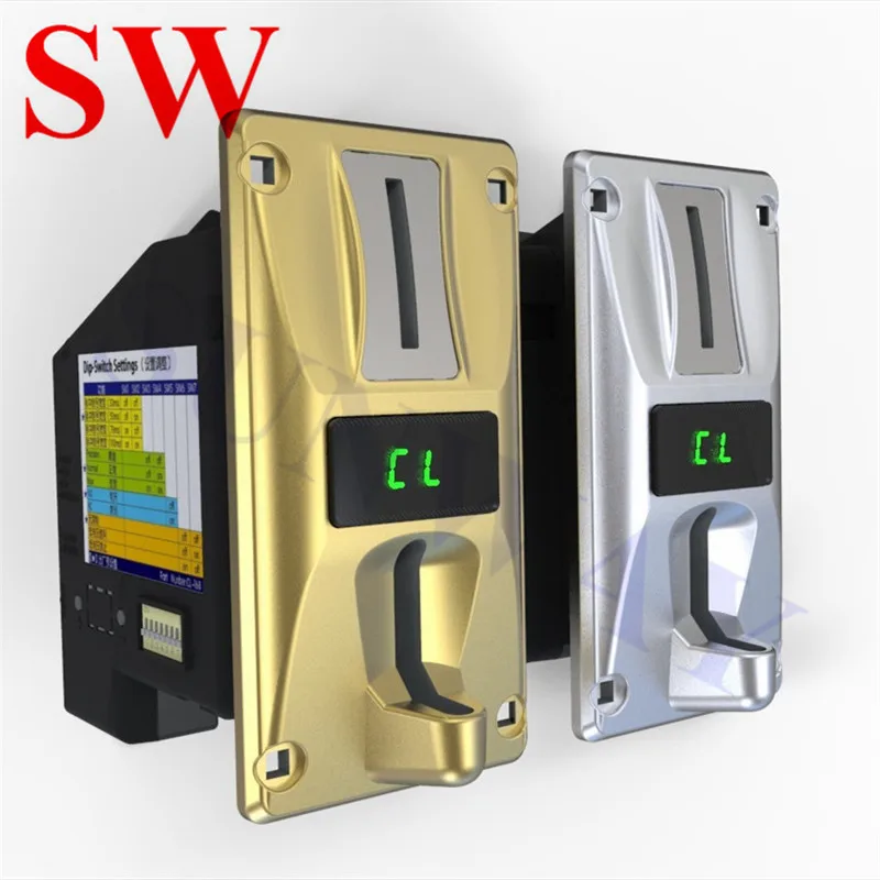 Hot Sale 1PCS CL-168 Multi coin selector with LED accept 3 coins Gold/silver coin Acceptor/Vending machines arcade part
Hot Sale 1PCS CL-168 Multi coin selector with LED accept 3 coins Gold/silver coin Acceptor/Vending machines arcade part