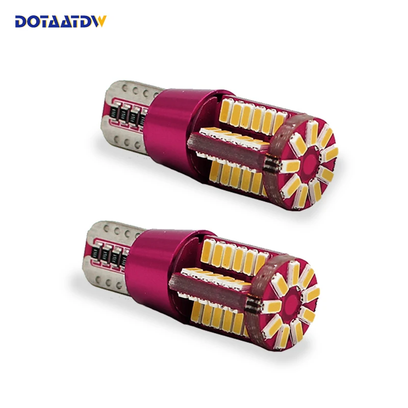 2x T10 168 194 W5W светодиодный 4014 CREE чип Сменные лампы Автомобильный номерной знак