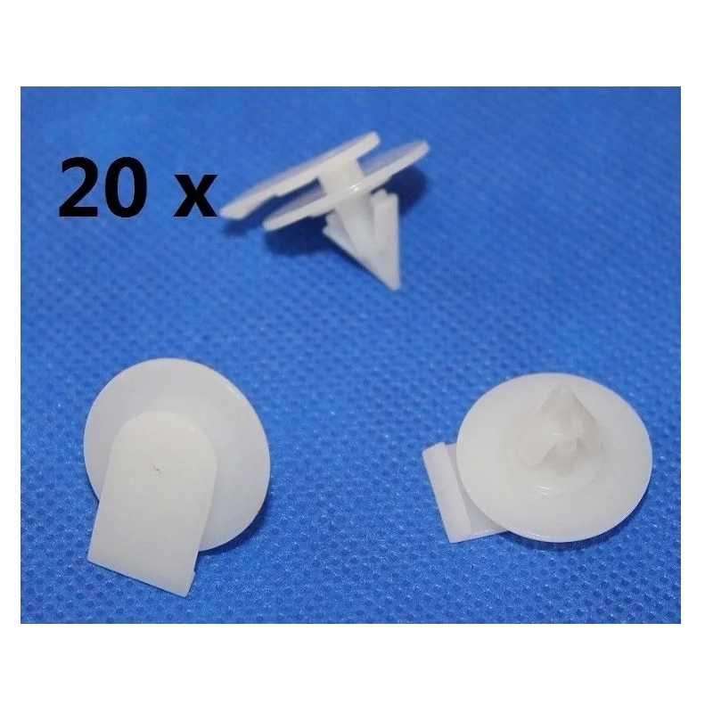 x20 Clips For BMW MINI COOPER R50 R53 R56 R57 Wheel Arch Trim Clips Side 07137073915 White
x20 Clips For BMW MINI COOPER R50 R53 R56 R57 Wheel Arch Trim Clips Side 07137073915 White