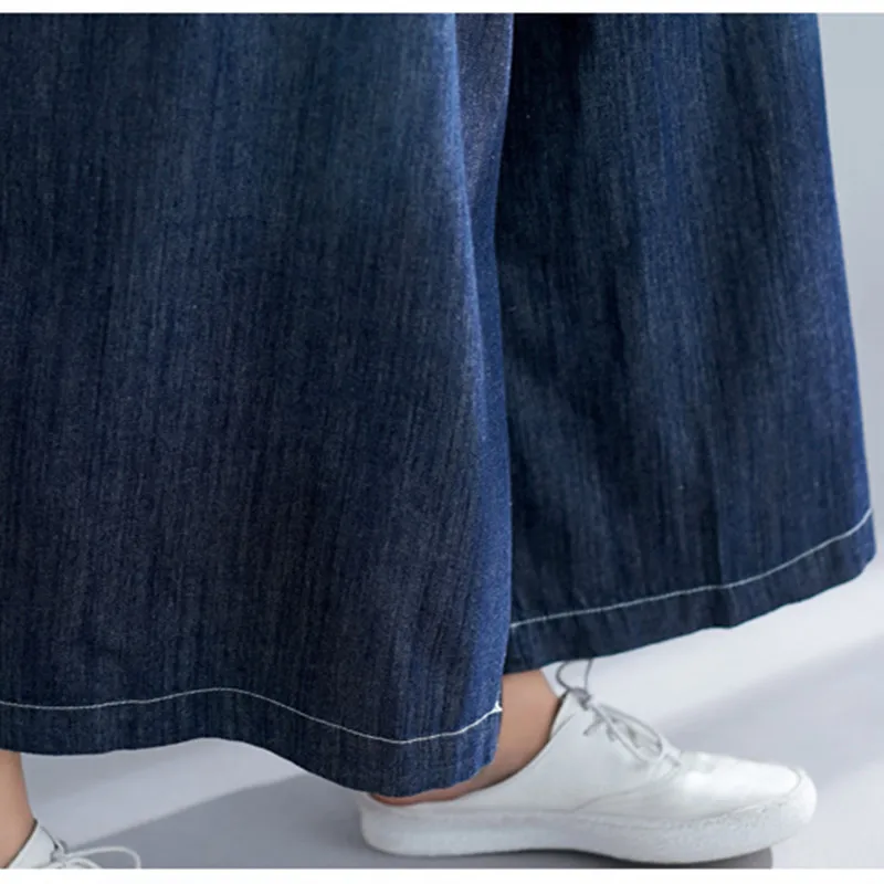 Johnature 2021 New Jeans Plus Size Women Wide Leg Pants Solid Color High Waist Belt Sling Casual Loose Vintage Pants Summer
Johnature 2021 New Jeans Plus Size Women Wide Leg Pants Solid Color High Waist Belt Sling Casual Loose Vintage Pants Summer