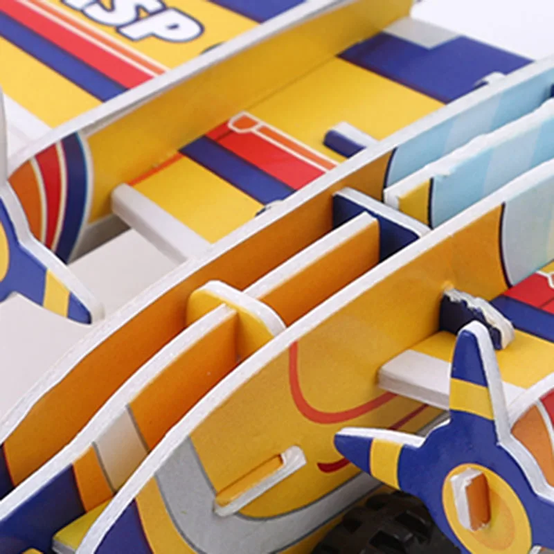 DIY Airforce 3D Puzzle Games Creative Aircraft Puzzle Paper Military Model Toys For Children Education Development Toy
DIY Airforce 3D Puzzle Games Creative Aircraft Puzzle Paper Military Model Toys For Children Education Development Toy
