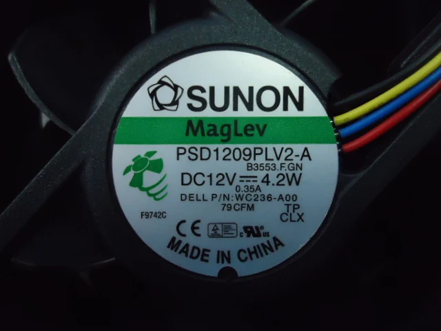 Вентилятор охлаждения для сервера Sunon 4 провода ШИМ 90x90x32 мм | Компьютеры и офис