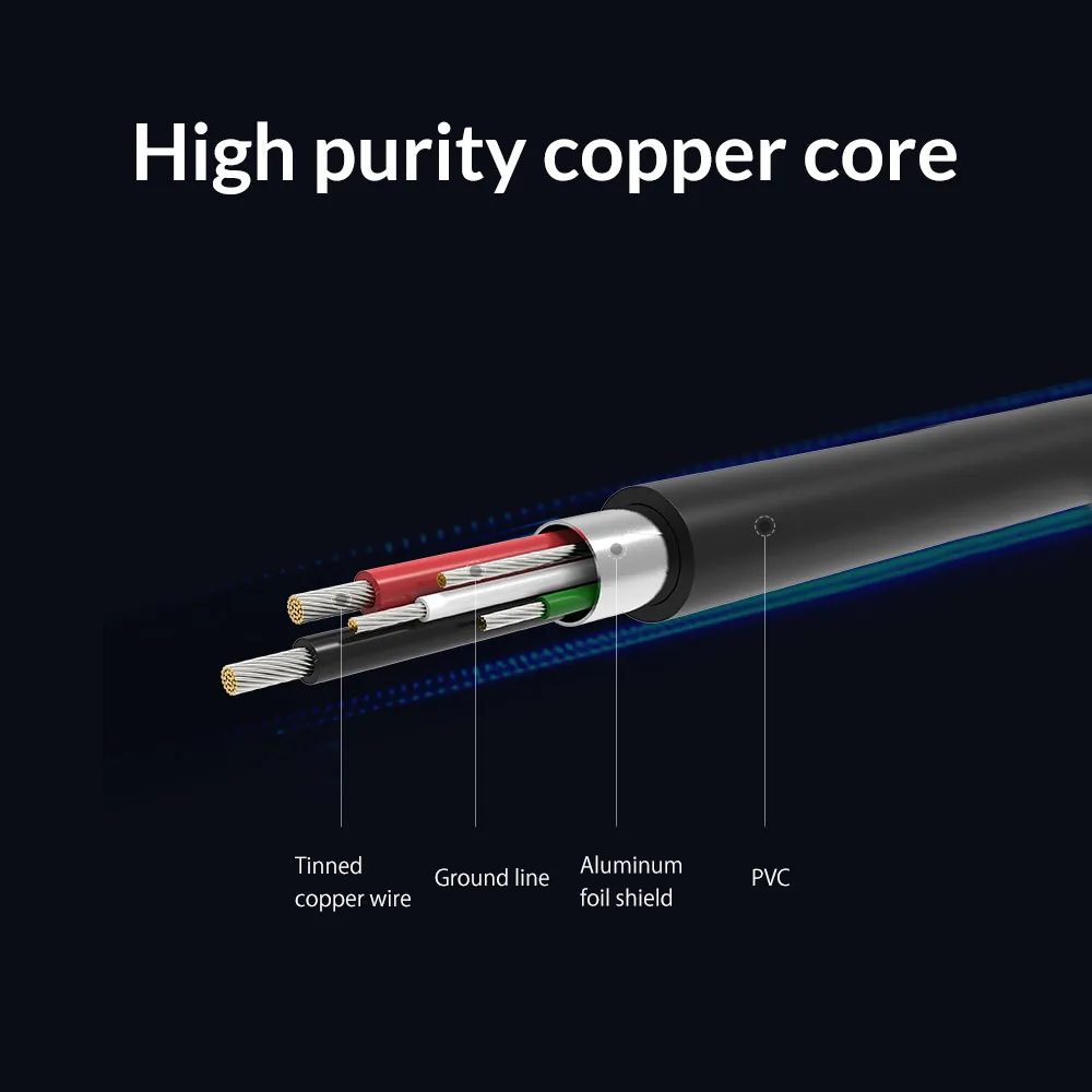 ORICO Micro USB Cable Fast Charging Android USB Data Sync Charger Cable Mobile Phone Cable for Samsung Xiaomi OnePlus Huawei
ORICO Micro USB Cable Fast Charging Android USB Data Sync Charger Cable Mobile Phone Cable for Samsung Xiaomi OnePlus Huawei