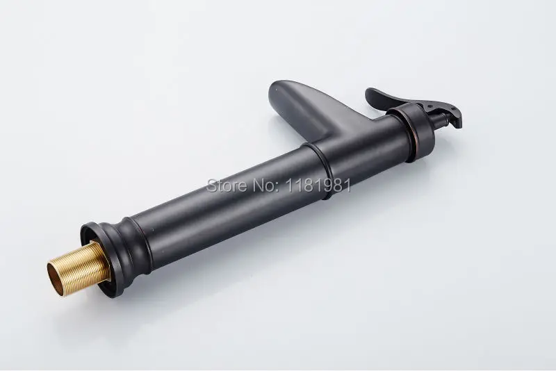 Black antique brass waterfall faucet wash basin bathroom sink tap cold and hot crane 8006HB | Строительство и ремонт