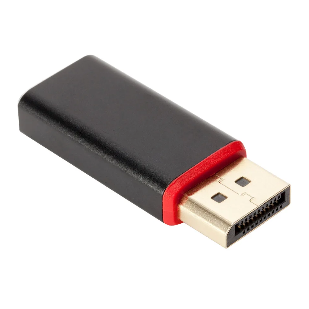 Kebidu 4K * 2K 30Hz DP к HDMI преобразователь вилка-HDMI гнездо адаптер видео аудио разъем для