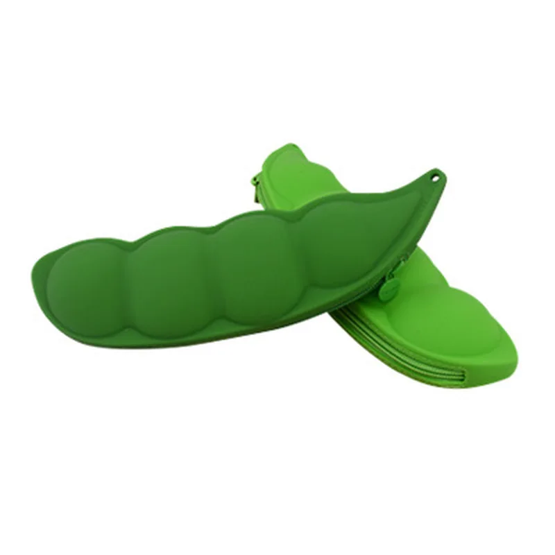 1pcs Pencil Case Cute Stationery Pencil Pouch Kawaii Pea Shape Silicone Zipper Pen Bag School Office Supplies Cartoon Pen Case
1pcs Pencil Case Cute Stationery Pencil Pouch Kawaii Pea Shape Silicone Zipper Pen Bag School Office Supplies Cartoon Pen Case