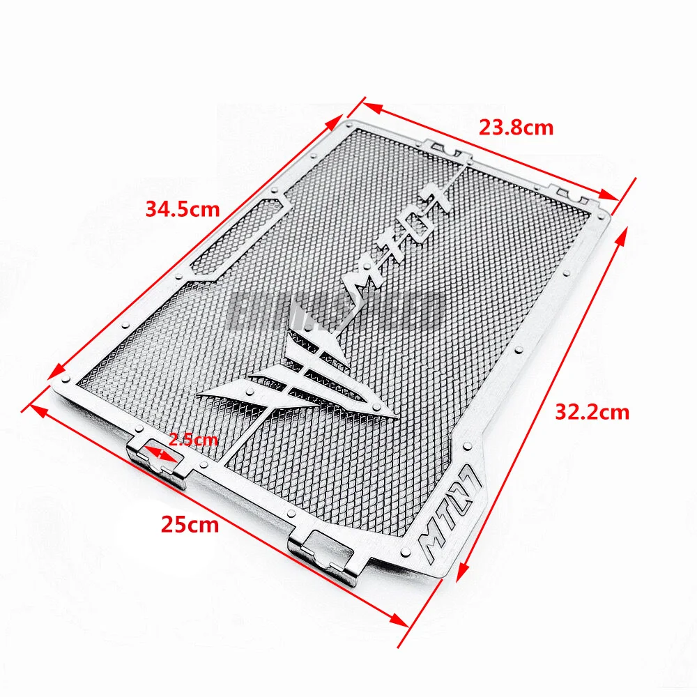 MT07 MT 07 Motorcycle Radiator Guard Stainless Steel Grille Protector Bezel Cover Blue Gold Red Black for Yamaha MT07 2014 2015
MT07 MT 07 Motorcycle Radiator Guard Stainless Steel Grille Protector Bezel Cover Blue Gold Red Black for Yamaha MT07 2014 2015