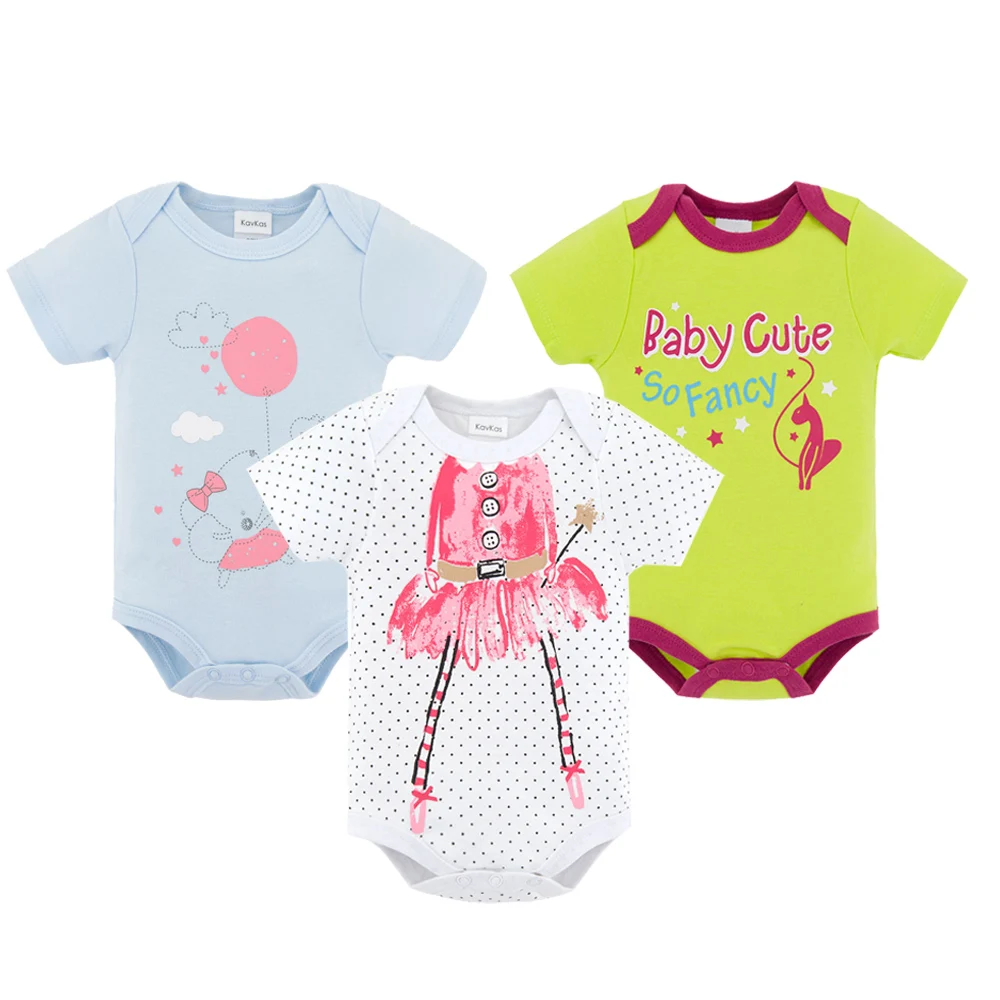 2020 Summer Spring Baby Girls Bodysuit 3 pcs/lot Cartoon Printing Short Sleeve Newborn Clothes 3m 6m 9m 12m Infant Clothing
2020 Summer Spring Baby Girls Bodysuit 3 pcs/lot Cartoon Printing Short Sleeve Newborn Clothes 3m 6m 9m 12m Infant Clothing
