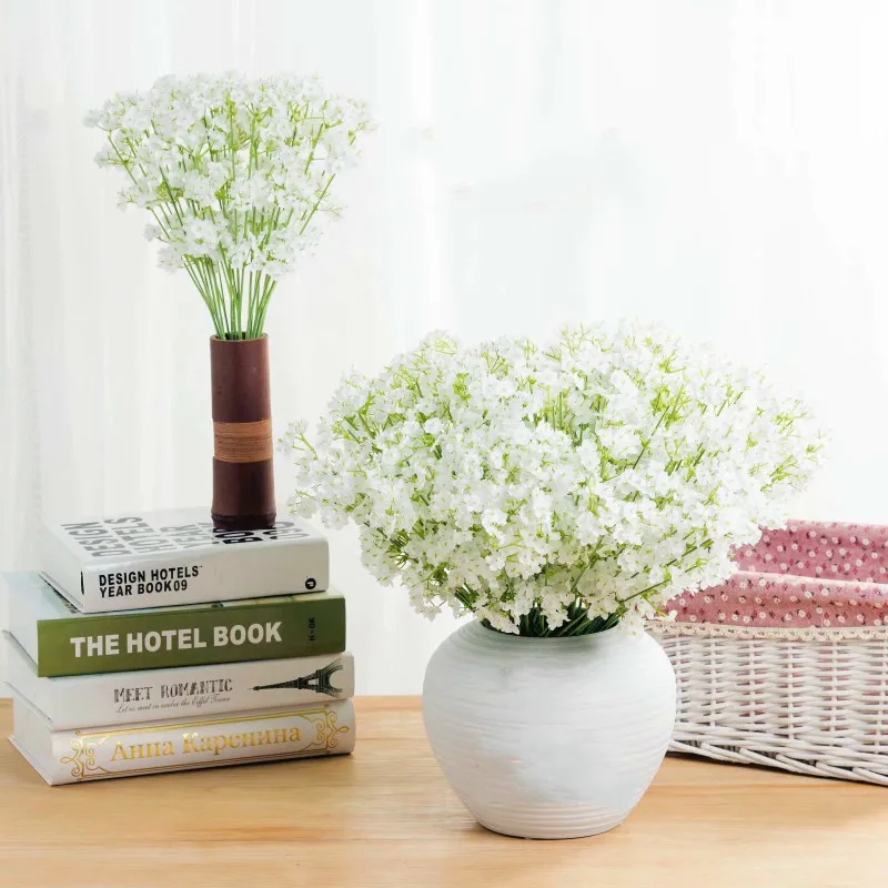 DIY Artificial Baby's Breath Flower Gypsophila Fake Silicone Plant For Wedding Home Hotel Party Bouquet Decoration 1PC Cheap
DIY Artificial Baby's Breath Flower Gypsophila Fake Silicone Plant For Wedding Home Hotel Party Bouquet Decoration 1PC Cheap