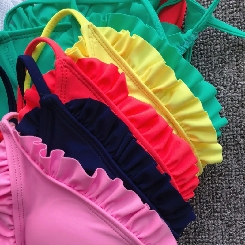 Hirigin Ruffles Style Women Swimwear One Piece Swimsuit 2019 Summer Push Up Padded Beach Women Bathing Suit Pure Color Bikini
Hirigin Ruffles Style Women Swimwear One Piece Swimsuit 2019 Summer Push Up Padded Beach Women Bathing Suit Pure Color Bikini