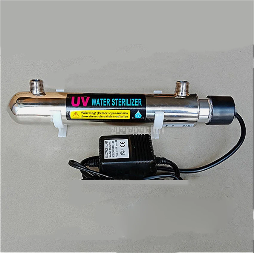 УФ лампа из нержавеющей стали для дезинфекции 12 Вт|Водяные фильтры| |
