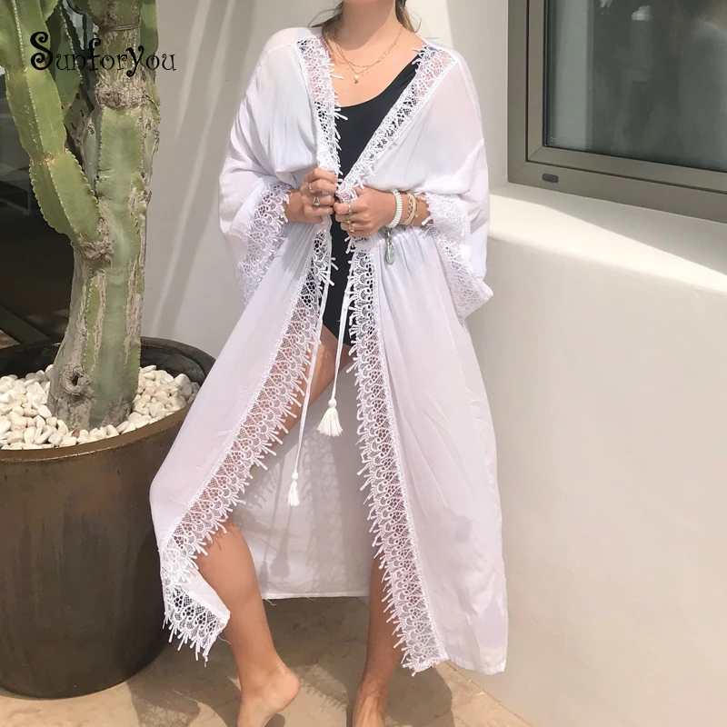New Beach dress Saida de Praia Cotton Beach Cover up Kaftan Beach Pareos de Playa Mujer Lace Bikini Cover up Swimsuit cover up
New Beach dress Saida de Praia Cotton Beach Cover up Kaftan Beach Pareos de Playa Mujer Lace Bikini Cover up Swimsuit cover up