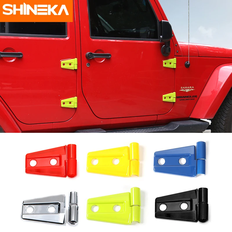 SHINEKA Car Door Hinge Cover Protector Trim Exterior Decoration Accessories For Jeep JK Accefor Jeep Wrangler JK CJ TJ
SHINEKA Car Door Hinge Cover Protector Trim Exterior Decoration Accessories For Jeep JK Accefor Jeep Wrangler JK CJ TJ