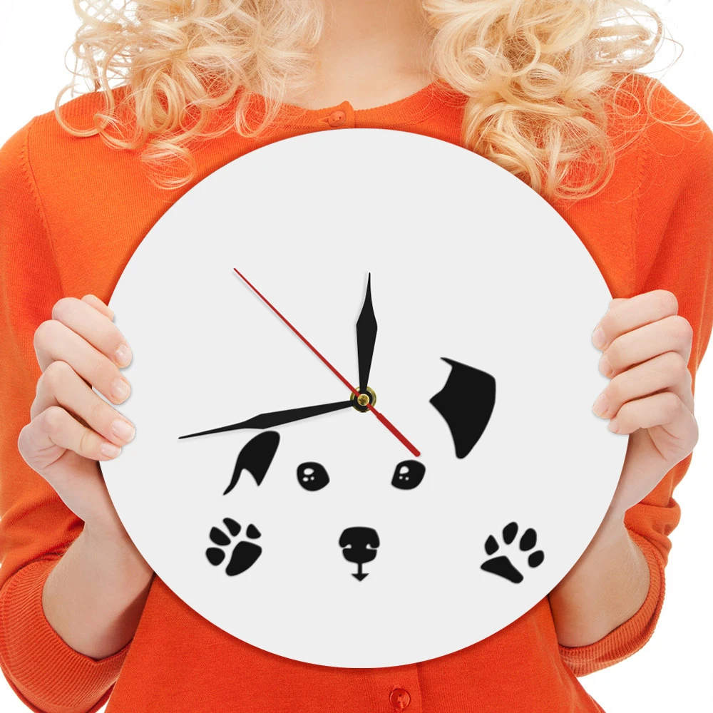 Cute Dog Acrylic Wall Clock Decorative Round Clock Pet Modern Design Home Decor Wall Watch Puppy Animals Fo Dog Lovers
Cute Dog Acrylic Wall Clock Decorative Round Clock Pet Modern Design Home Decor Wall Watch Puppy Animals Fo Dog Lovers