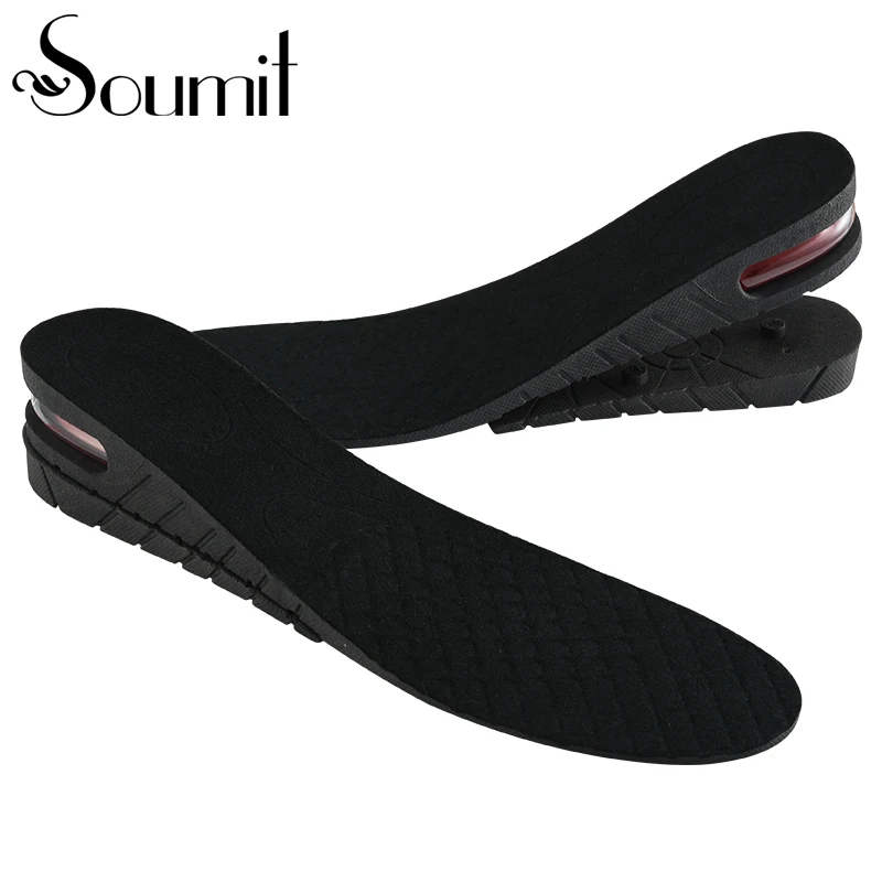 Двухуровневые стельки Soumit для увеличения роста обуви, высота 4,5 см, воздушная подушка, невидимые вставки для увеличения роста обуви, внутрен... 
Двухуровневые стельки Soumit для увеличения роста обуви, высота 4,5 см, воздушная подушка, невидимые вставки для увеличения роста обуви, внутрен...