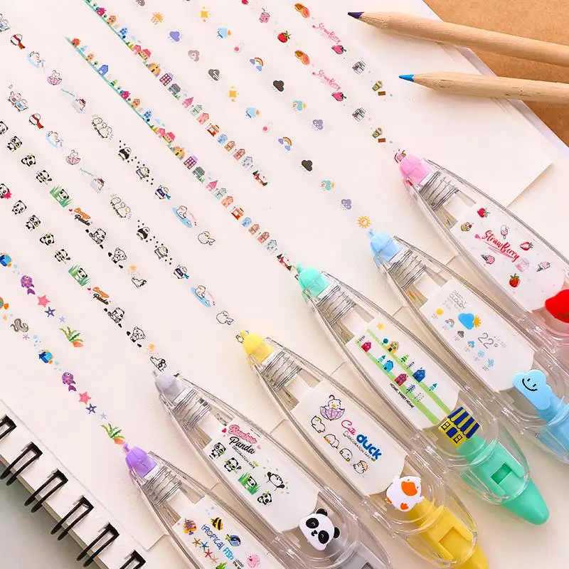 1 PC Cute Novelty Animal Cartoon Decorative Correction Tape Kawaii Glue Tape White Out Korea Stationery School Office Supply
1 PC Cute Novelty Animal Cartoon Decorative Correction Tape Kawaii Glue Tape White Out Korea Stationery School Office Supply