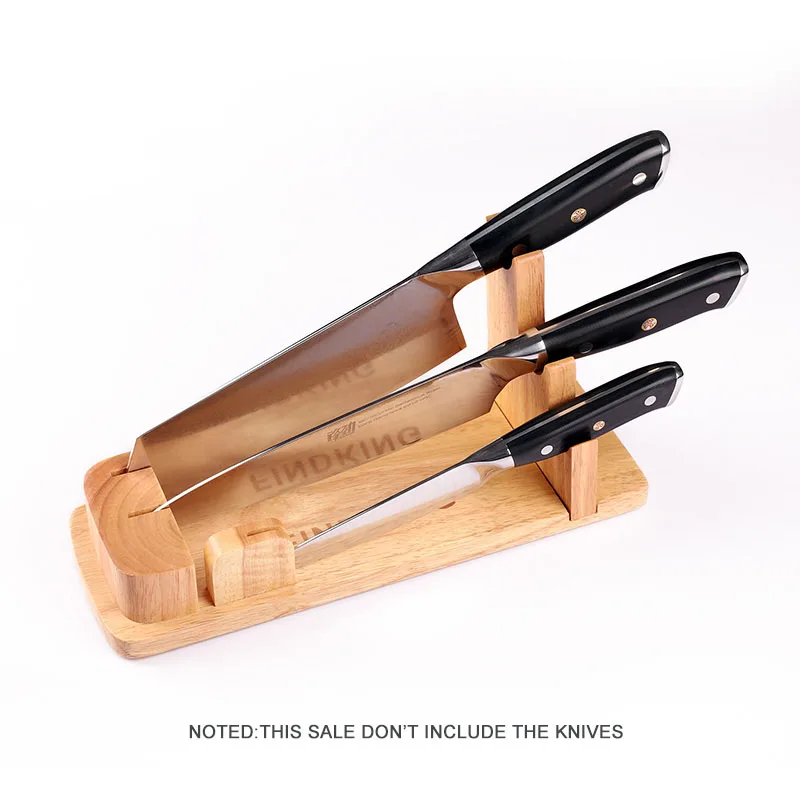 findking New Design 28*10*1.5cm Universal Oak Wood Knife Holder knife block knife stand for damascus knives set
findking New Design 28*10*1.5cm Universal Oak Wood Knife Holder knife block knife stand for damascus knives set